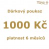 Dárkový poukaz 1000 Kč