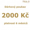 Dárkový poukaz 2000 Kč