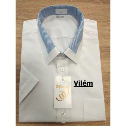 VILÉM- Společenská košile KR prodloužená